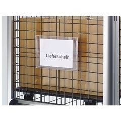 Dokumententaschen mit Drahtbügel, mit Regenschutzklappe, für Format DIN A5, VE 100 Stk.