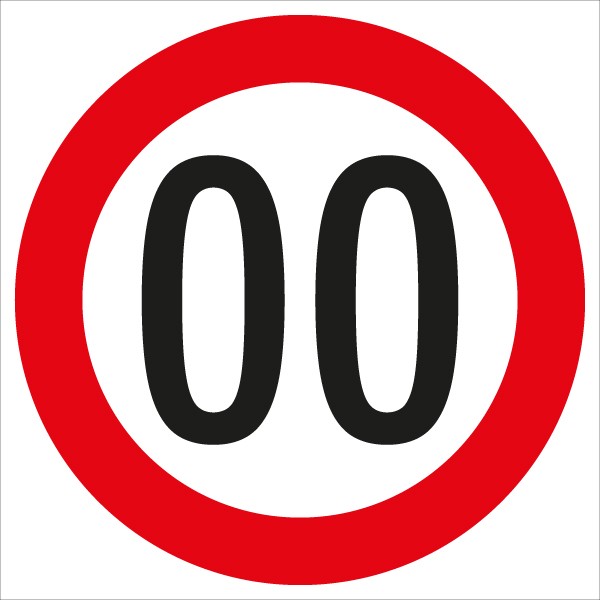 §52/10a Geschwindigkeitsbeschränkung / km/h