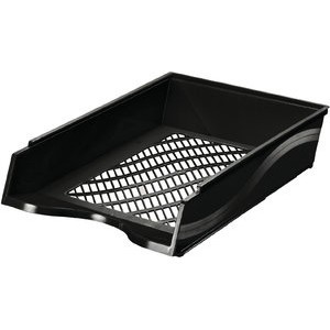 Briefkorb, PS, C4, 255 x 370 x 65 mm, schwarz
