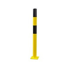Rammschutz-Poller, Ø 90 mm, Wandstärke 3,6 mm, zum Einbetonieren.