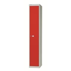 OFFICE Garderobensystem, 1 Abteil, Tiefe 305 mm, mit 1 Hutfachboden, 1 Kleiderha