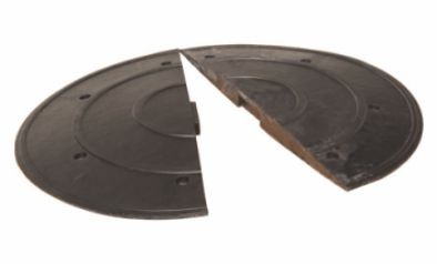 Safety Rider Abschlusselement mit Zapfen 900x450x50mm