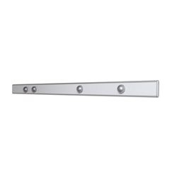 Magnet-Wandschiene, LxBxT 1000 x 53 x 10 mm, silber.