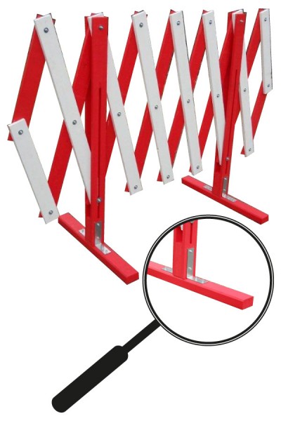 Holz Absperrscheren 5 m STABIL