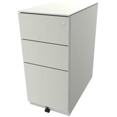 Rollcontainer Note™, mit 2 Universalschubladen, 1 Hängeregistratur, HxBxT 652 x