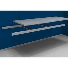 Zusatzfachebene inkl. Traversen und Stahlboden, Breite 2500 mm, Tiefe 800 mm.