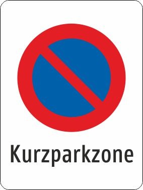 §52/13d Kurzparkzone | Alrond Verkehrszeichen