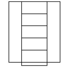 Großraumschrank, 4 Fachböden, resedagrün RAL 6011.
