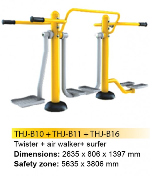 Surfer/Walker/Twister Triplestation