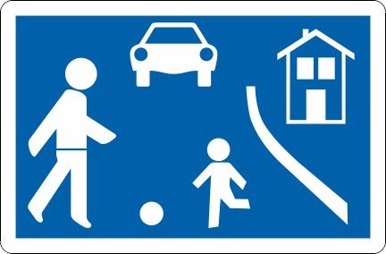 §53/9c Wohnstraße | Alrond Verkehrszeichen