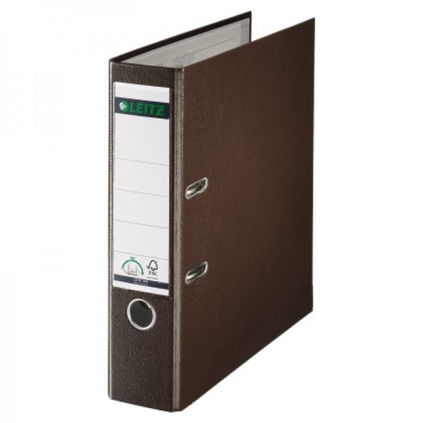 Leitz Ordner 10105075 DIN A4 80mm Polypropylen braun