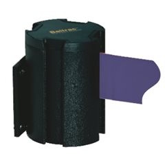 Gurtbandkassette Wall Mount, Bandauszug max. 3700 mm, Gurtfarbe Blau.