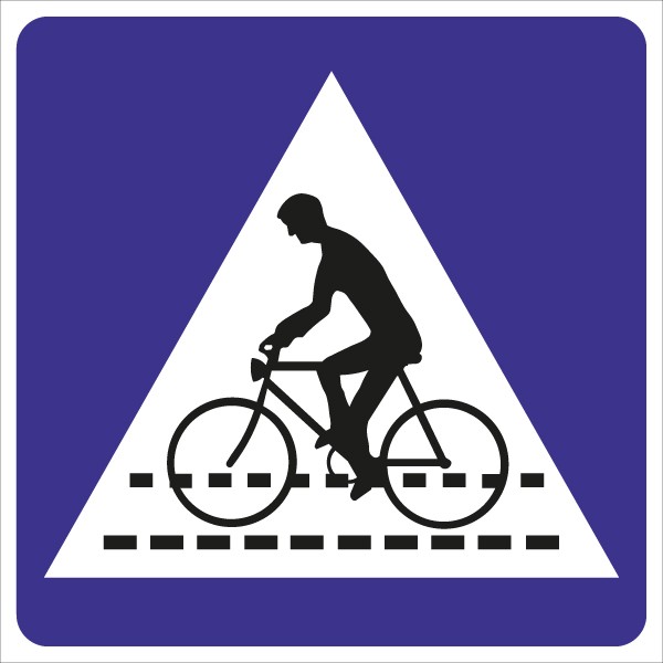 §53/2b Kennzeichnung einer Radfahrerüberfahrt