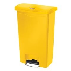 Treteimer SLIM JIM®, aus Polyethylen, 50 l, grau.