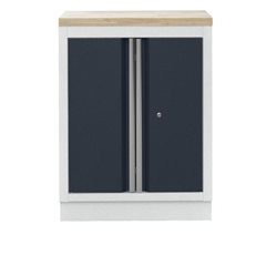 Flügeltür-Unterschrank, HxBxT 910 x 680 x 460 mm, inklusive 1 Fachboden.