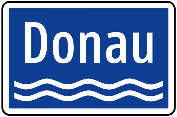 Hinweis auf Gewässer (einzeilig) Hinweis auf Gewässer (einzeilig) Formline Scotchlite Typ1 | Formlin