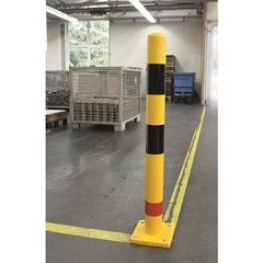 Rammschutz-Poller, aus Kunststoff, Ø 90 mm.