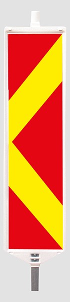 Bake für Bakensystem. Folie Crystal. linksweisend