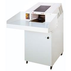 Förderband-Aktenvernichter, POWERLINE FA 400.2, Streifenschnitt, Partikelgröße 11,8 mm.