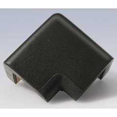 Knuffi® Schutzecke, Typ H, 3D, VE 4 Stk, schwarz.