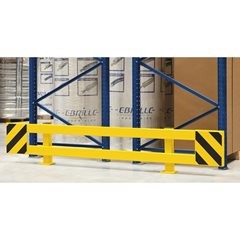 Regalschutz-Planken-Set, für Doppelregal, ausziehbar 1700 - 2100 mm, innen.