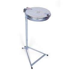 Müllsackständer, Standgestell, für Volumen 120 l, verzinkt, Stahldeckel.