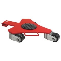 Rotationsfahrwerk, Tragfähigkeit 2000 kg, LxB 685 x 515 mm, für Reinräume.