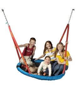 Huck Seiltechnik Schaukelsitz "Vogelnest" Aufhängehöhe 250 cm,Blau