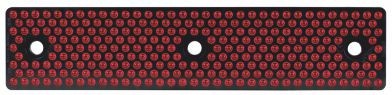 Rückstrahler für Leitpflock Swareflex Type 3370 mit 3 Bohrungen, rot, 40x180mm