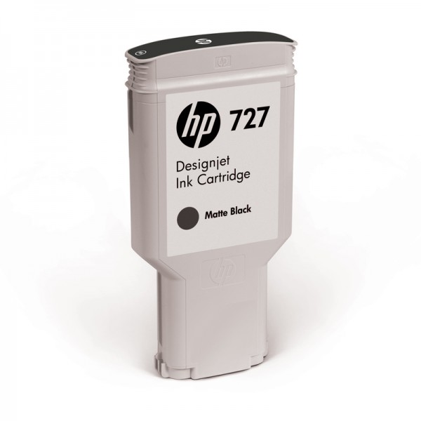 HP Tinte C1Q12A 727 mattschwarz 300 ml