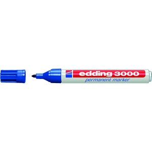 Permanentmarker, 3000, Rundspitze, 1,5-3 mm, Schreibf.: blau