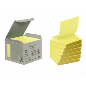 Haftnotiz Z-Notes RC, 76 x 76 mm, gelb, 100 Blatt