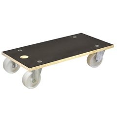 Transportroller MaxiGRIP, rechteckig, mit FSC®-Zertifizierung, LxBxH 575 x 300 x 135 mm, Tragfähigke