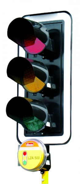 Kontrastblende für Lichtzeichenanlage