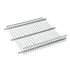Zwischenboden für Stahlrollbehälter, für BxT 600 x 600 mm, mit 100 mm Aufkantung