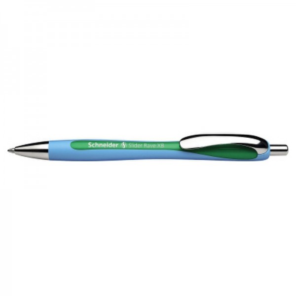Schneider Druckkugelschreiber Slider Rave XB 132504 1mm grün