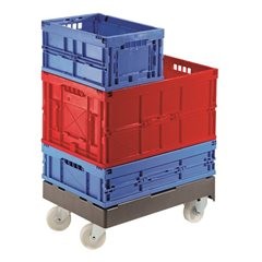 Rollwagen, LxB 600 x 400 mm, Tragfähigkeit 250 kg.