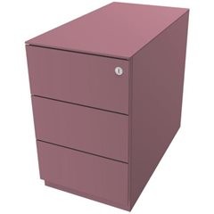 Rollcontainer Note™, mit 3 Universalschubladen, HxBxT 502 x 300 x 565 mm, mit Gr