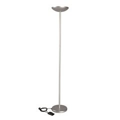 Stand-Halogen-Deckenfluter MAULsky, 120 W, dimmbar, silber.