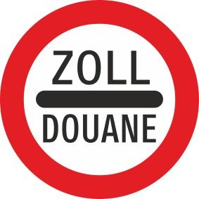 §52/12 Halt Zoll | Alform Verkehrszeichen