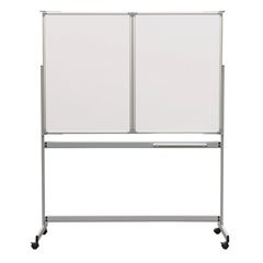 Klapptafel, mobil, Stahlblech, beschichtet, BxH 1500 x 1000 mm.