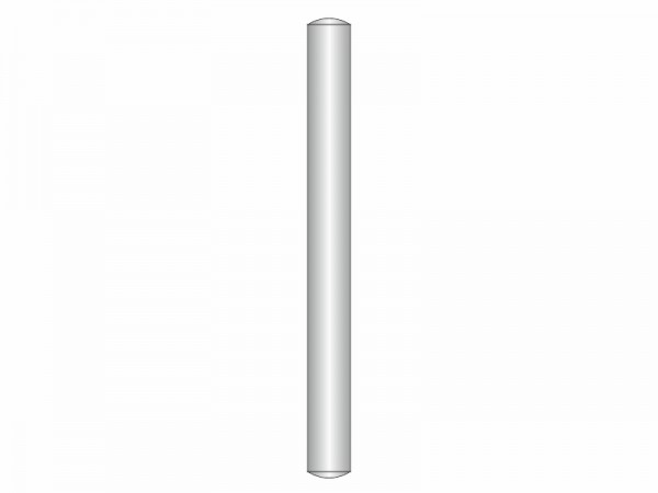 Rohrsteher verzinkt dm 76/2,6 4,5m lang