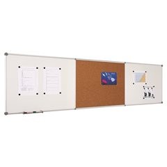 Endlos-Board, Stahlblech, emailliert, Querformat, Grundmodul.