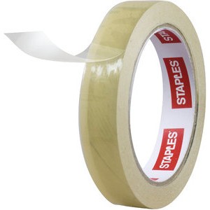 Klebeband, PP, selbstklebend, 19 mm x 66 m, farblos, transparent