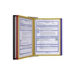 Sichttafelset DIN A4, mit 10 Sichttafeln, farbgemischt.