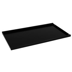 Fachboden, für Schrank-BxT 1600 x 420 mm, VE 2 Stk, graphitschwarz RAL 9011.