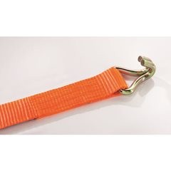 Zurrgurt, Langhebelzugratsche und Spitzhaken, max. Zugkraft 5000 kg, VE 2 Stk, Länge 8000 mm.