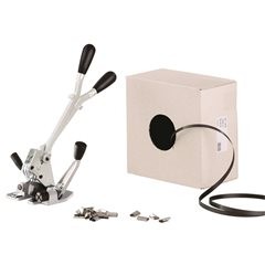 Umreifungs-Set, PP-Band, Spann- und Verschlussgerät, Band im Spenderkarton, Verschlusshülsen, Bandbr