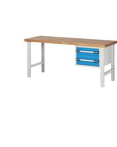 Werkbank, Baukastensystem Serie 7000, 2 Schubladen, BxT 1000 x 900 mm.