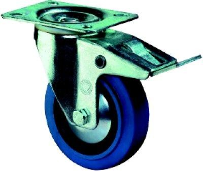 Lenkrolle mit Feststeller LS420.B61.125 | 140 kg, 115x85 mm